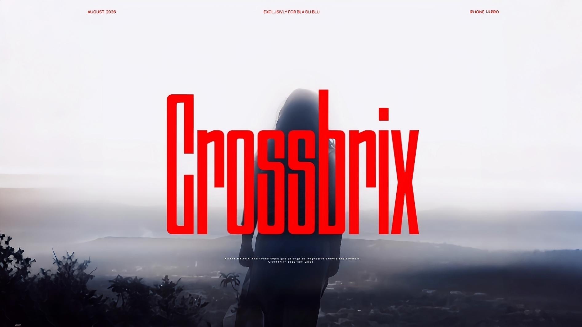 Bla bli blu x Crossbrix™ — Spec Ad